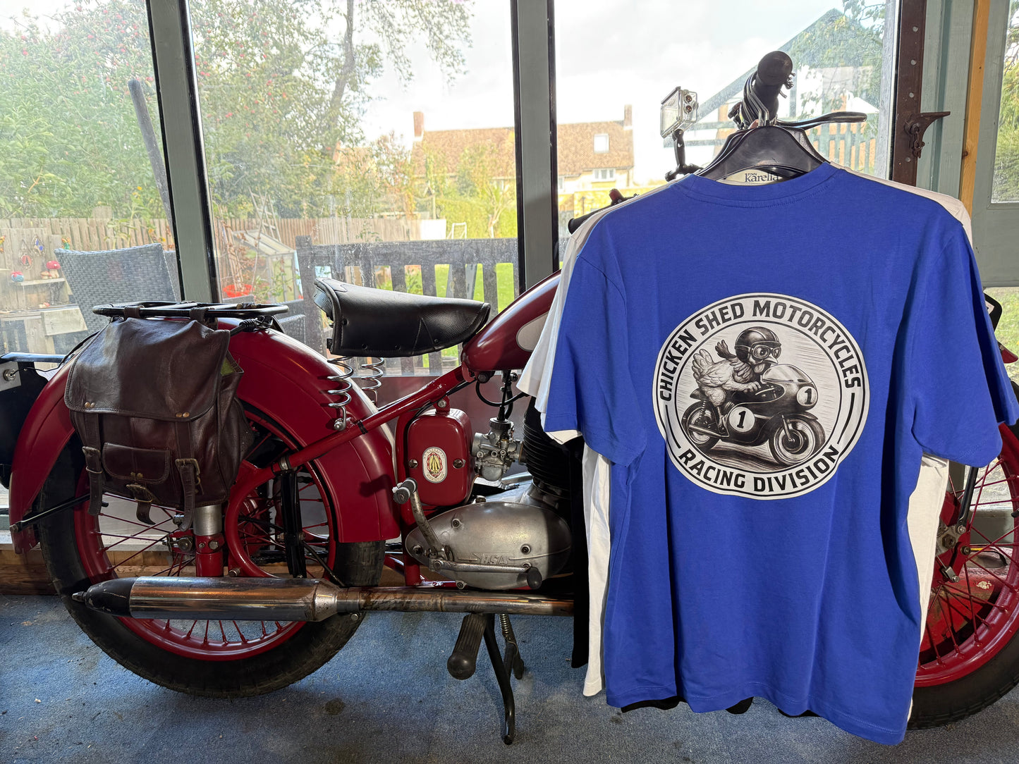 CSM Racing Division T Shirt Blue