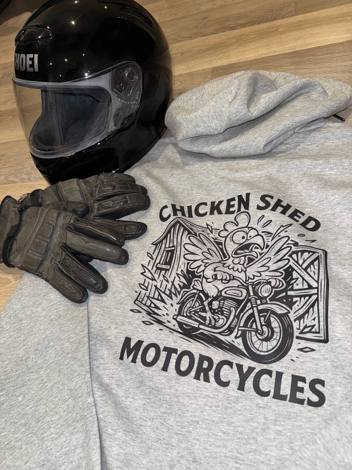 CRAZY CHICKEN SHED HOODIE