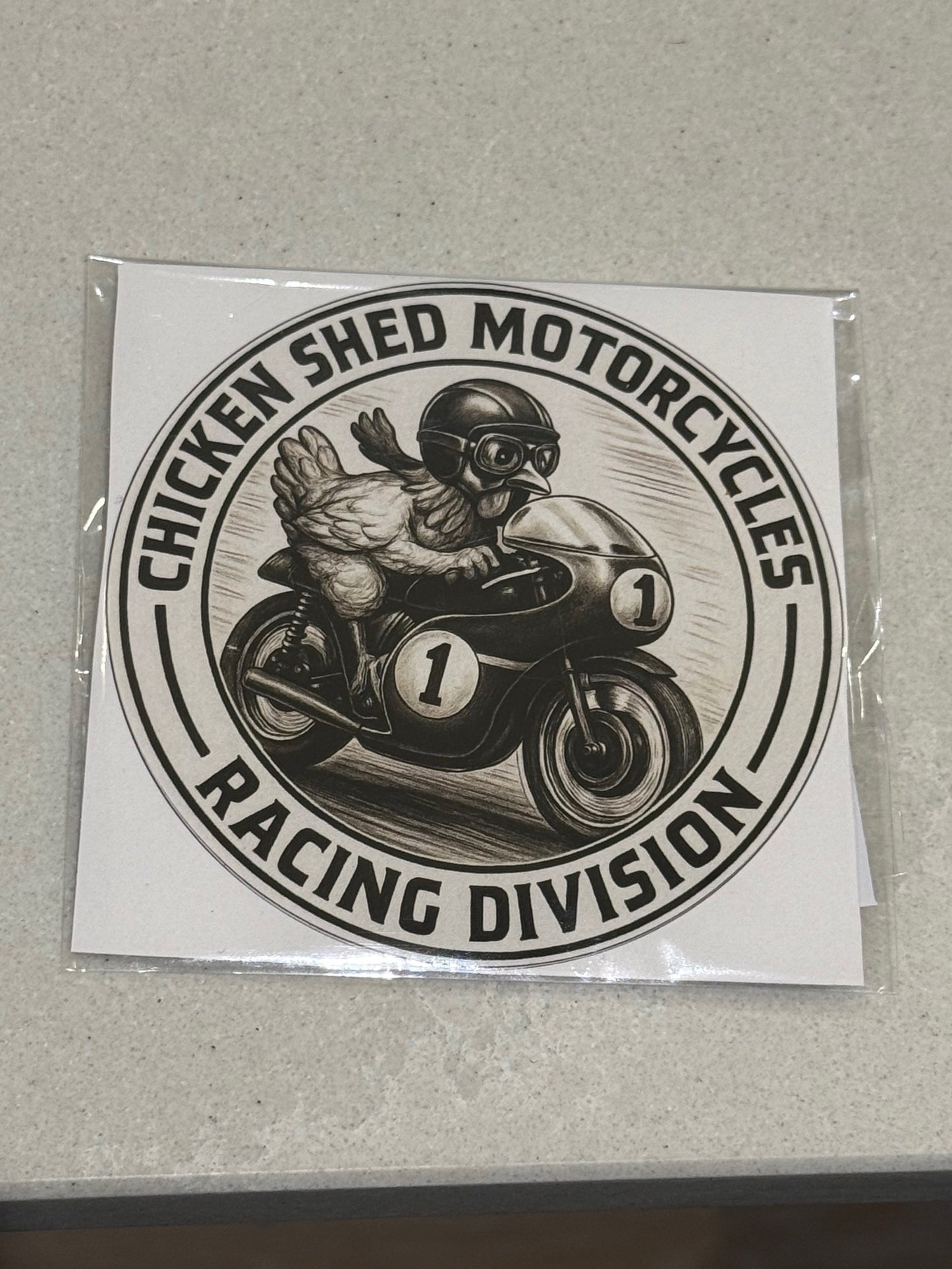 CHICKEN SHED MOTORCYCLES STICKER PACK 1